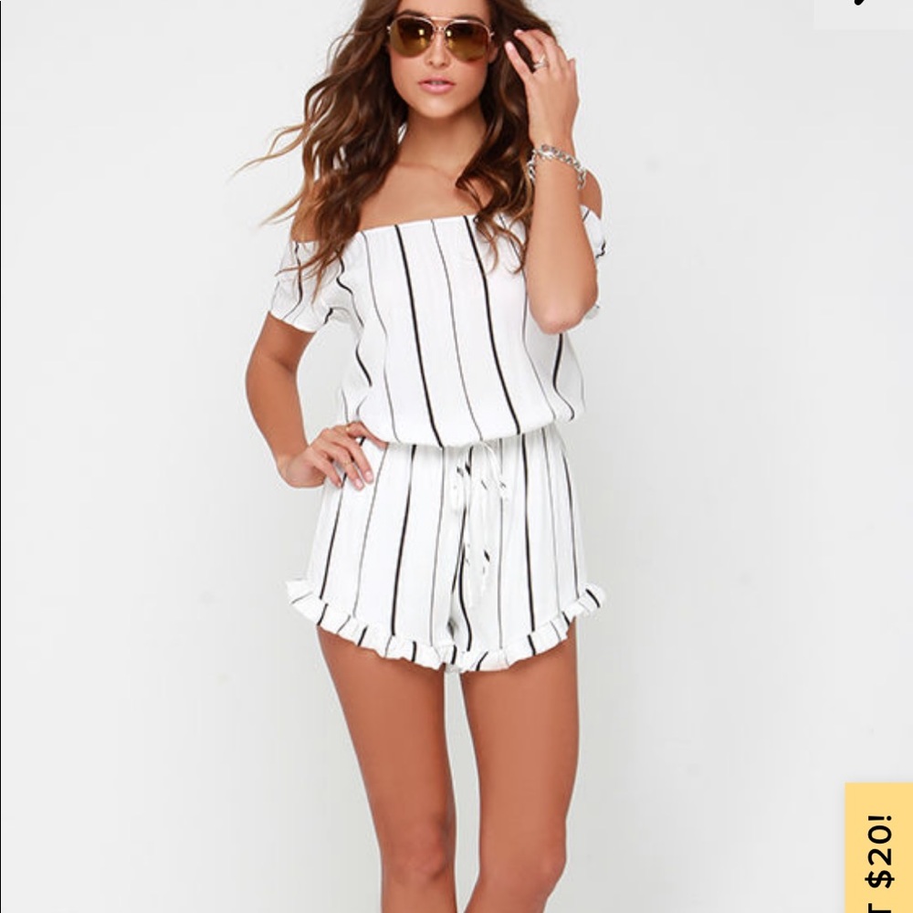 Lulu’s striped romper